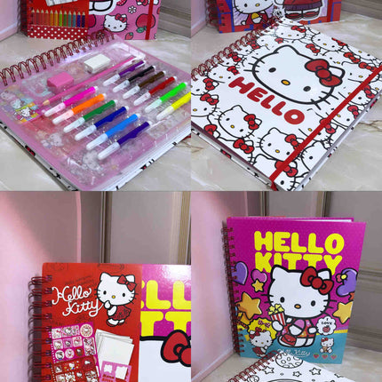Libro Kit Hello Kitty Argollado | Papelería Creativa
