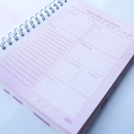 Cuaderno con Hojas Lila | Creatividad y Estilo