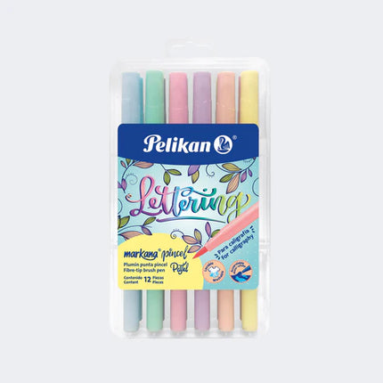 Markana Punta Pincel Pastel Pelikan x12