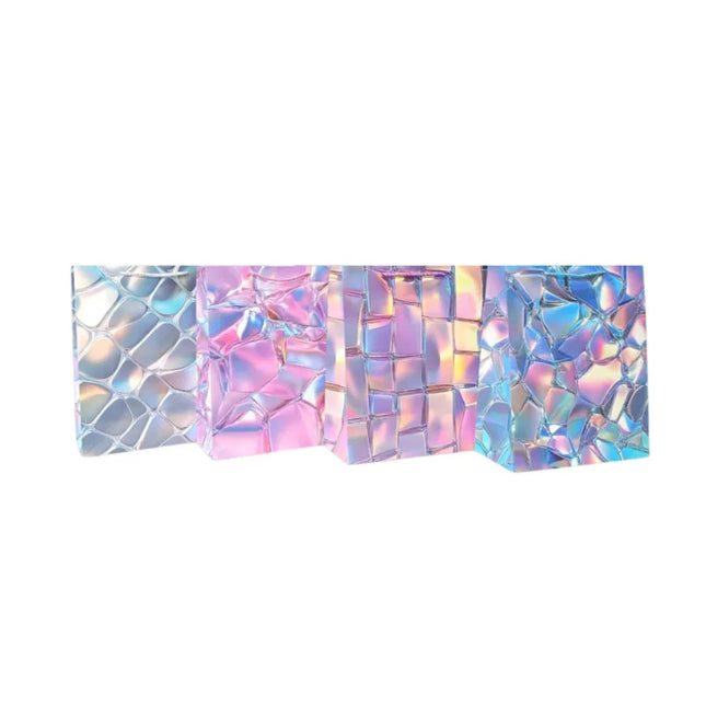 Bolsa Regalo 41 X 31 X 12 Cm Metalizada Diamante