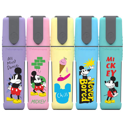 Resaltadores Mickey Mouse x5 | Colores para Estudio