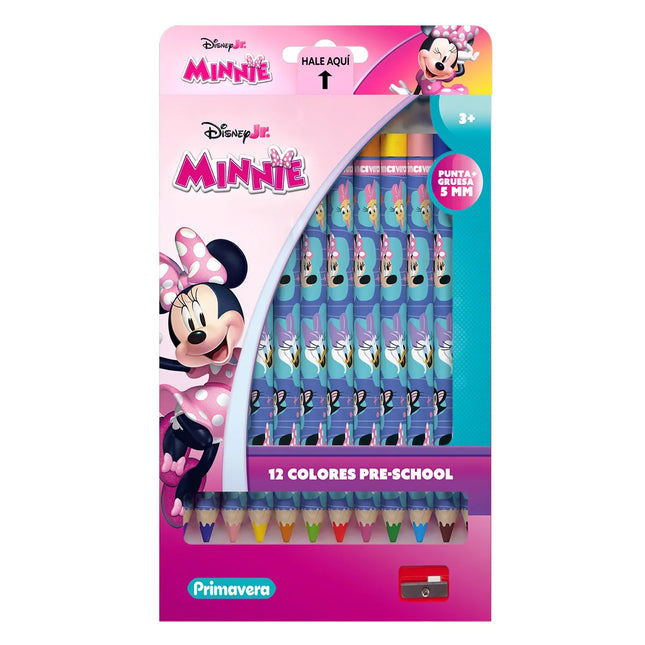 Colores Minnie Mouse Pre-School Niña x12