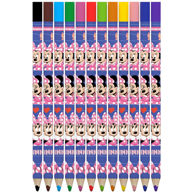 Colores Minnie Mouse x12