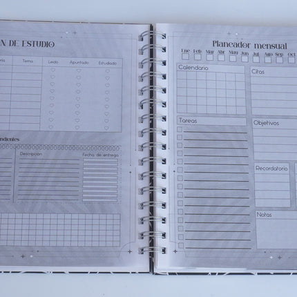 Cuaderno con Hojas Negras | Diseño Creativo y Original
