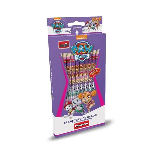 Colores Paw Patrol Niña x12