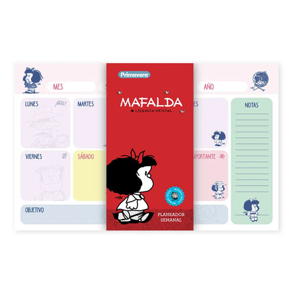 Planeador de Mesa Mafalda | Organización con Estilo