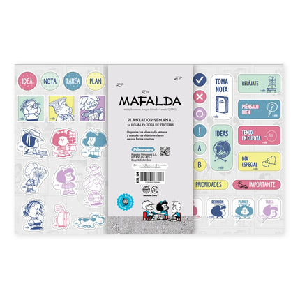 Planeador de Mesa Mafalda | Organización con Estilo