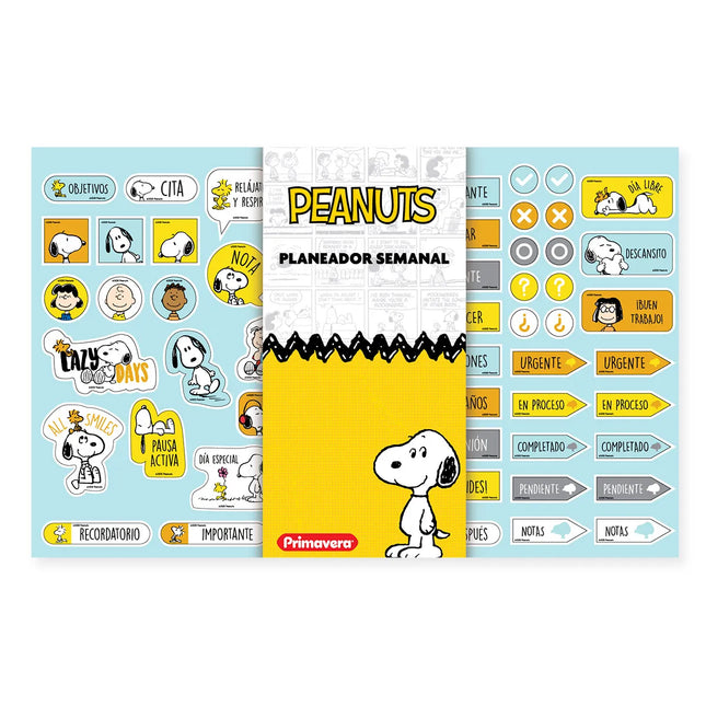 Planeador de Mesa Snoopy | Organización con Estilo