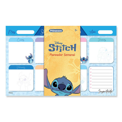 Planeador Stitch | Agenda para Organizar tu Día