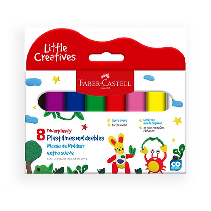 Diverplasty X8 | Plastilina Creativa para Niños