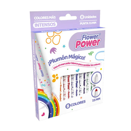 Plumón Mágico Flower Power | Efectos Creativos