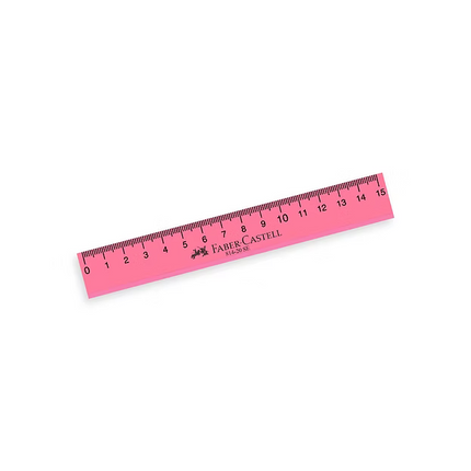 Regla 15 cm Escolar | Compacta y Precisa