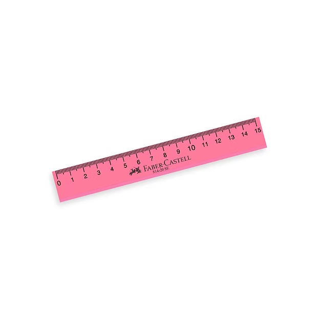 Regla 15 cm Escolar | Compacta y Precisa
