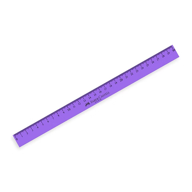 Regla 30 cm Escolar | Precisión para Medir y Trazar