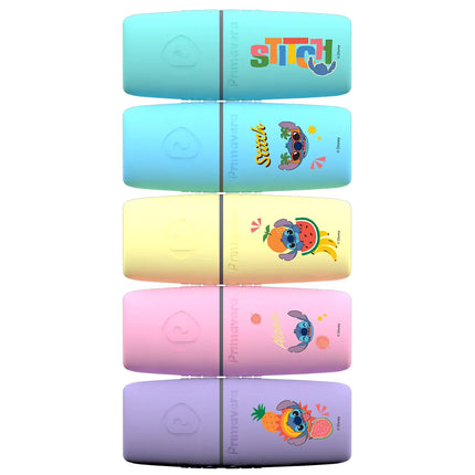 Resaltador Stitch x5 | Set Disney para Estudio
