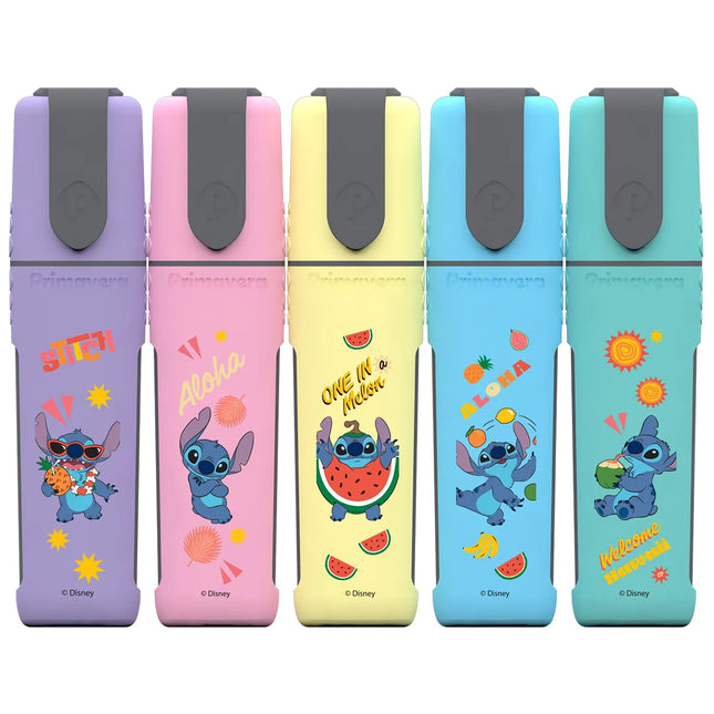 Resaltadores Stitch x5