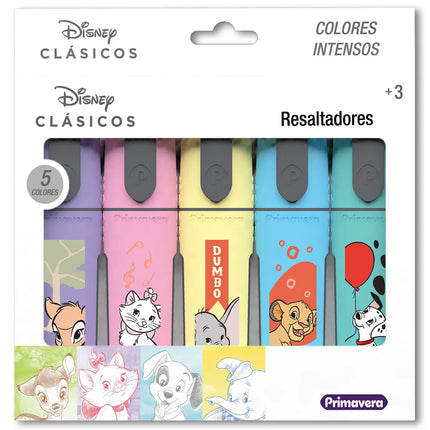 Resaltadores Disney Clásicos x5