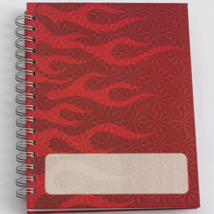 Cuaderno con Hojas Rojas | Creatividad y Estilo Único