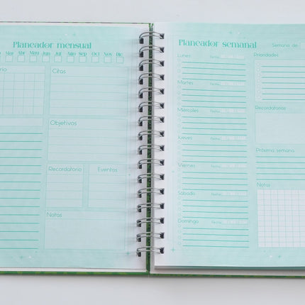 Cuaderno de Hojas Verdes | Creatividad y Organización